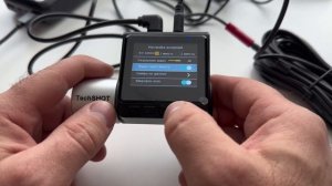 Обзор, настройка, видеорегистратора TechSHOT X10 WiFi 4K GPS Dual