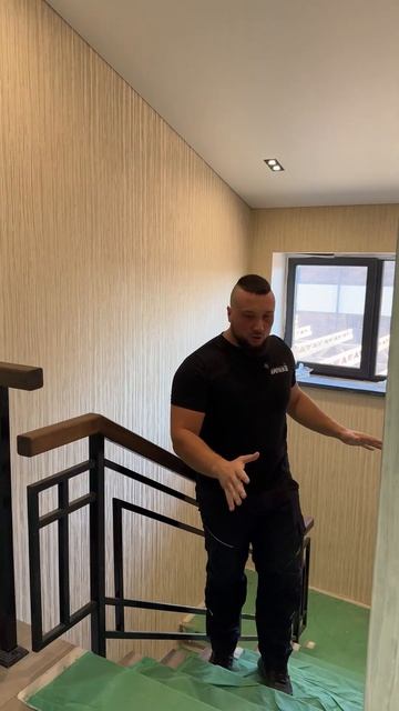 Натяжной потолок на лестнице #а1потолок #дизайн #натяж? смотреть онлайн