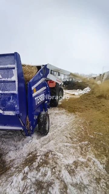 Измельчитель рулонов TESEO в хозяйстве, Чувашская Респу? смотреть онлайн