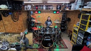 КиШ Воспоминания о былой любви drum cover (барабаны)