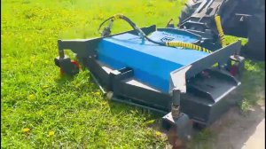 Косилка роторная на мини-погрузчик с плавающим режимом, захват 1450 мм.