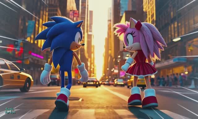 Соник и Эми Роуз история любви The Tragic Love Story of Sonic & Amy Rose смотреть онлайн