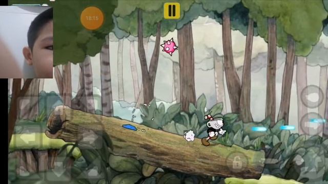 Красная кружка против Узи (1) Cuphead