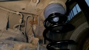 Ланос замена задних пружин 🇺🇦