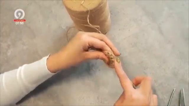 вяжем подвесную корзину смотреть онлайн