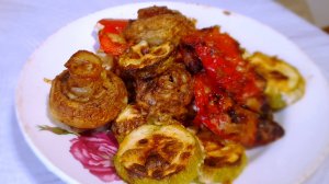 Овощи в аэрогриле