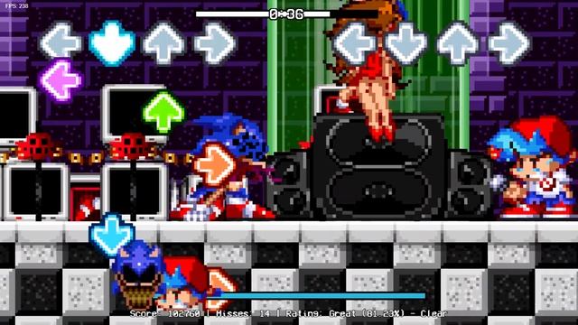 FNF VS Sonic OMT  One Last Funk · Фрайдей Найт Фанкин