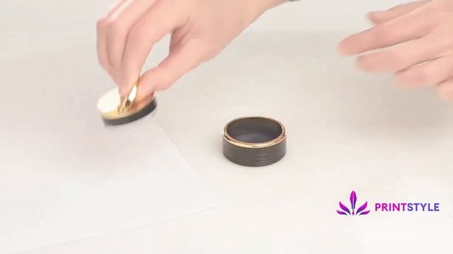 Подарочная печать Черное золото