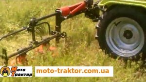 Боковая роторная косилка к мототрактору