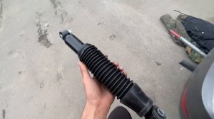 Замена задний стойки солярис 1