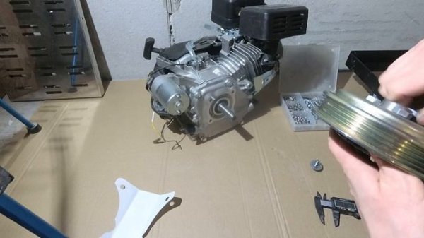 Самодельный генератор на 12V "APU" для грузовика. 2 часть!