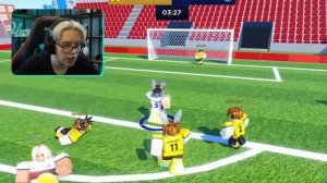 СТАЛ ЛУЧШИМ ФУТБОЛИСТОМ В РОБЛОКС! ФУТБОЛ В ROBLOX!