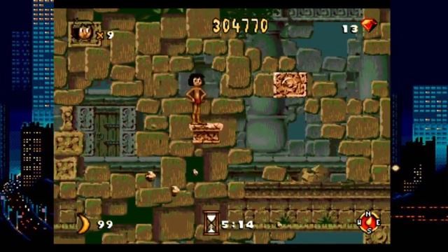 JUNGLE BOOK . ПРОХОЖДЕНИЕ JUNGLE BOOK. (SEGA, RUS, 1993)