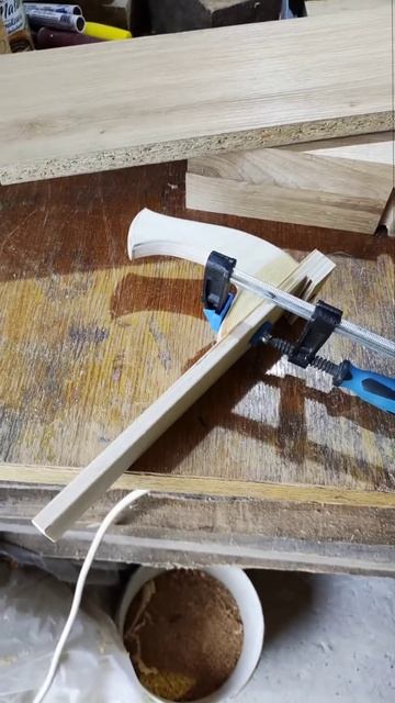 Толкатель для фуганка из фанеры #woodworking #wood #handmade #diy #woodw смотреть онлайн
