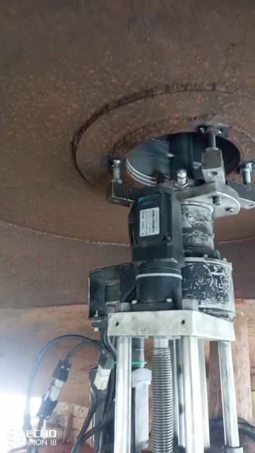 расточка судна РТ-375 под поворотные насадки. смотреть онлайн