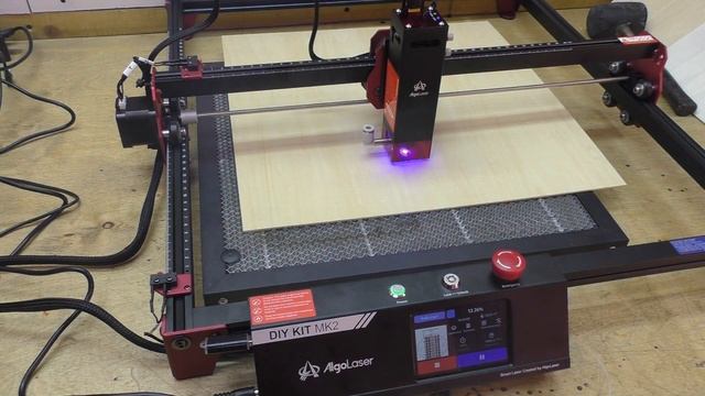 AlgoLaser DIY KIT MK2 10W: это идеальный инструмент для креативны смотреть онлайн