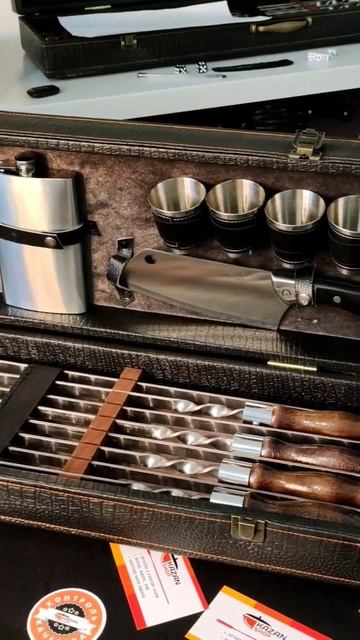 Набор шампуров. Мужской набор смотреть онлайн