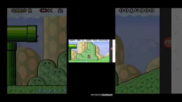 Играем в Super mario advance 4 super mario bros 3 android
