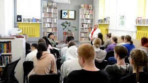 ВСТРЕЧА СО СТУДЕНТАМИ В МОДЕЛЬНОЙ БИБЛИОТЕКЕ 6.03.25
«ЖЕНЩИНА ,КОТОРАЯ  - ПОЭТ»