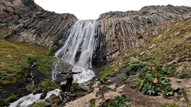 Прогулка к водопаду Терскол