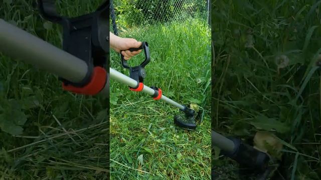 Триммер Feng Bao первые тесты.Тример на АКБ.Покос травы бе