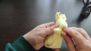 Поделки на Пасху🐇🐰 Пасхальный зайчик из полотенца
