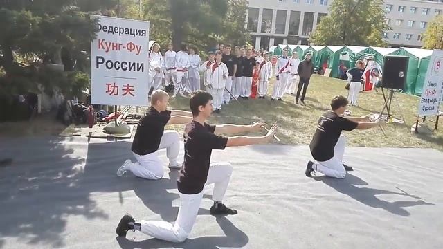 [Архив 7.09.2015] День города. Открытие. Школа Кунг-Фу Влади