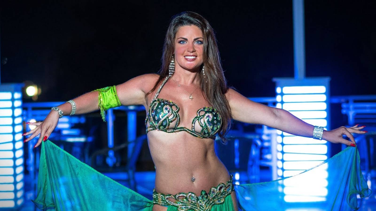 Belly dance London - Crystal Santana Dancer смотреть онлайн