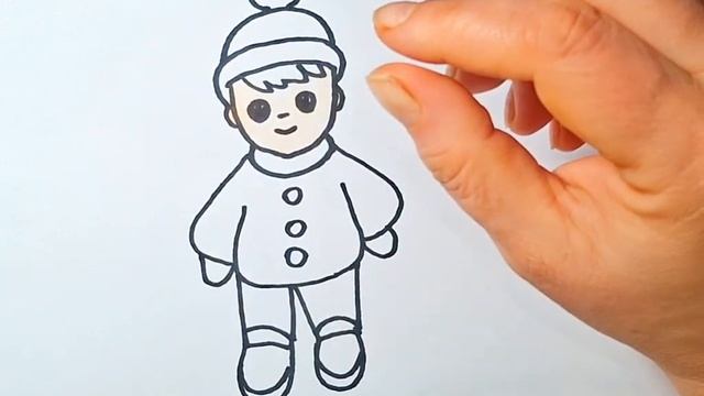 Как нарисовать мальчика How To Draw A Boy