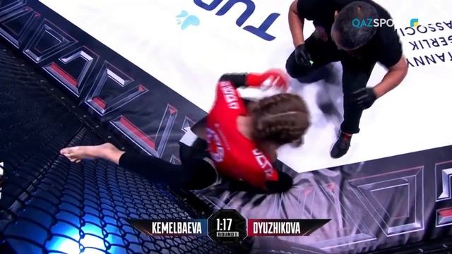 MMA. OCTAGON 23. 54 кг. Амалия Кемелбаева (Кыргызстан) - Анастас