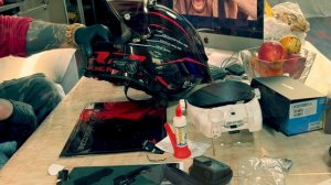 Подключение , крепление мото-гарнитуры FODSPORTS FX8 AIR