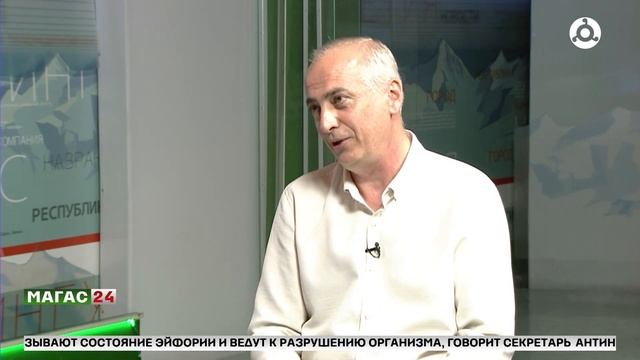 Заместитель директора Ахмед Медов в студии НТРК "Магас" о новых проектах телеканала смотреть онлайн
