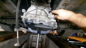 Обслуживание BMW E60, снять АКПП