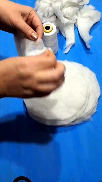 DIY Снежки из синтепона #tobecreative #shorts смотреть онлайн