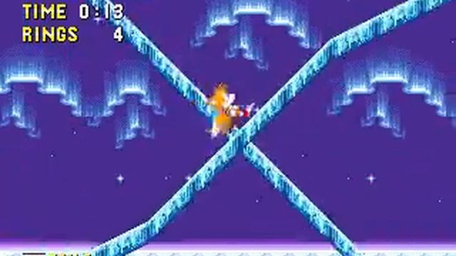 Sonic 2 Advanced Edit, Tails (уровень 6) смотреть онлайн
