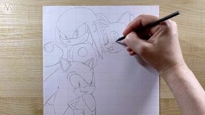 Как нарисовать Соника и его друзей