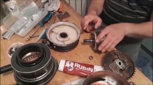 Переборка, смазка измельчителя Инсинератор 200.