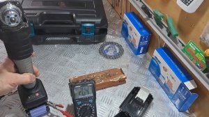 Аккумуляторная болгарка 20в отключается при нагрузке.