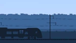 Electric train simulator