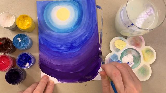 Как НАРИСОВАТЬ ВЕСНУ 🌸 рисунок ВЕСЕННИЙ ПЕЙЗАЖ смотреть онлайн