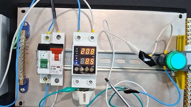 Реле напряжения WERKEL. Настройка и испытания в работе. смотреть онлайн