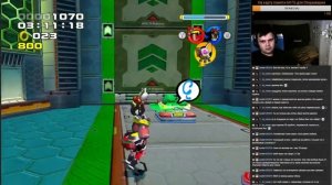 Sonic Heroes - часть 4-1 (прохождение за команду Дарк)