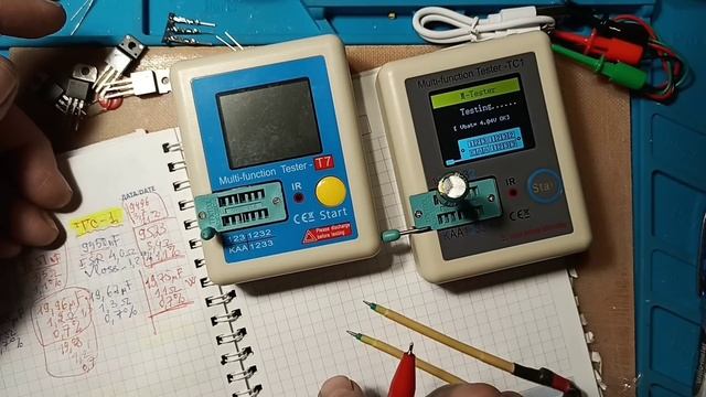 Мульти тестеры Т7 и ТС1. Как они измеряют. Экспресс пров смотреть онлайн