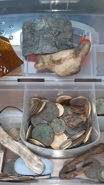 МОНЕТЫ НАЙДЕННЫЕ ЗА 3022 ГОД#коп#копмонет#металлоискате смотреть онлайн