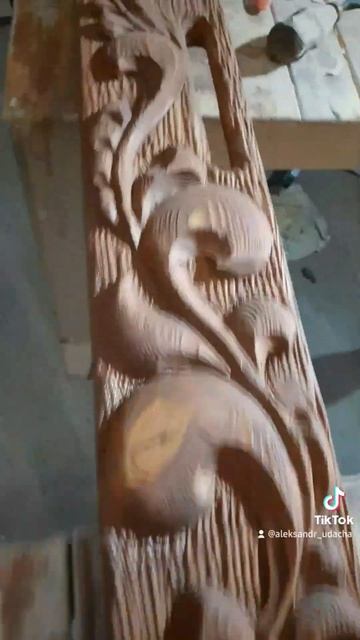 Тетива для чердачной лестницы .Массив сосны,ручная ре? смотреть онлайн