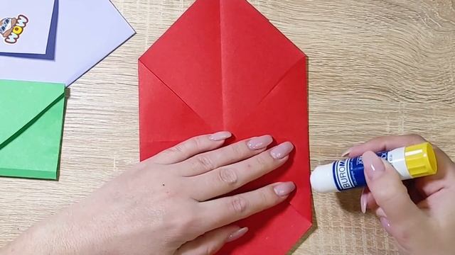 Как сделать КОНВЕРТ ИЗ БУМАГИ своими руками. 19x19см Ори?