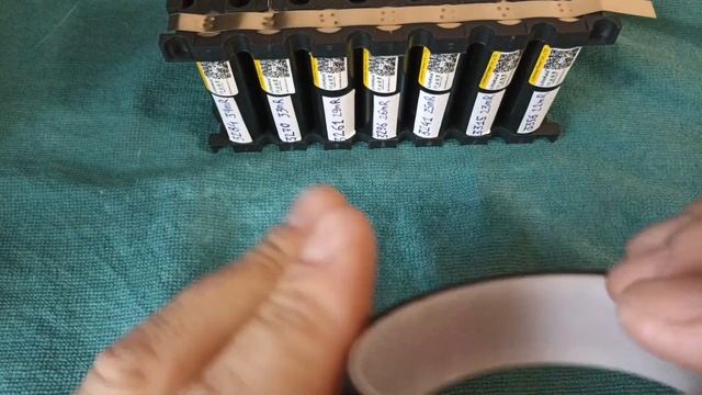 АКБ 12V, 22Ah😲сборка 3s7p из 18650 для APC1000VA #сборка #18650 #ИБП #apc