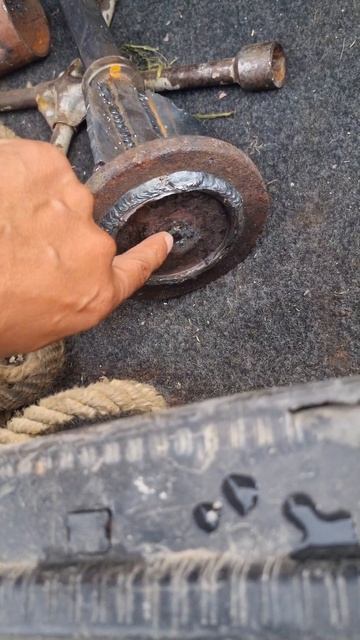 Насадка для забивания труб, на отбойный молоток. #маст? смотреть онлайн