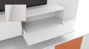 Барный стопор с доводчиком SALICE Pacta тип S Push (FRBKFEPSSN9) - Вид