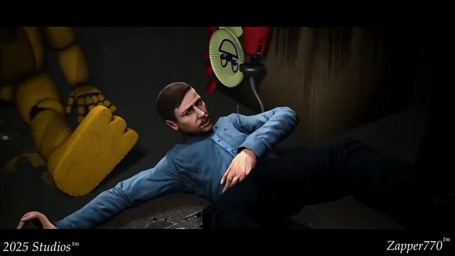 Смерть Уильема Афтона в костюме Спринг Бонни смотреть онлайн